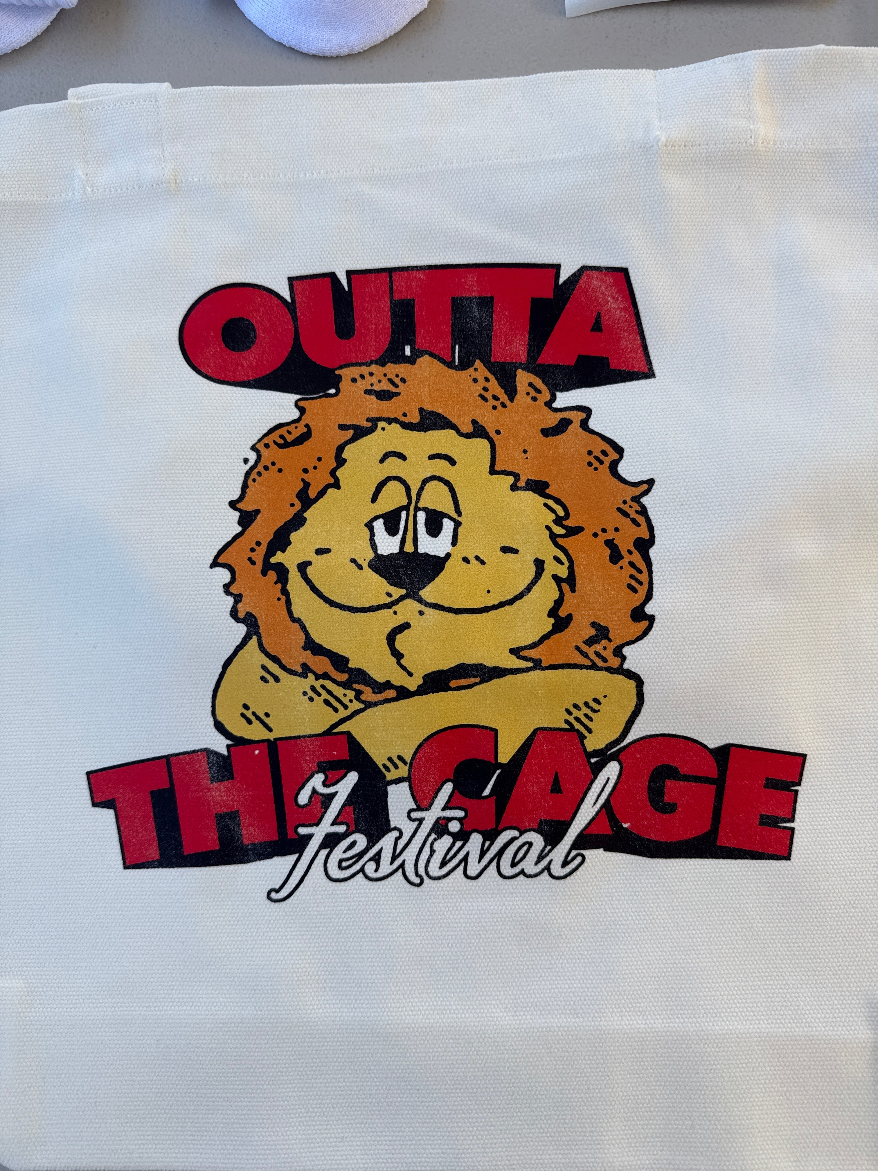 Tote bag outta the cage