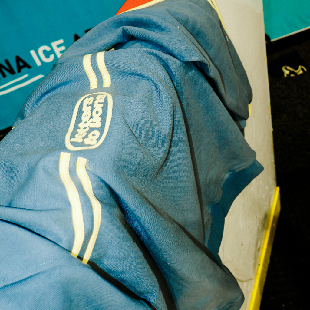 LTL Track Crewneck | Washed Blue