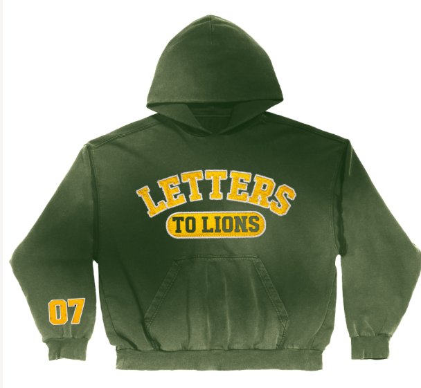 07 Varsity Chenille Hoodie | Forest Green