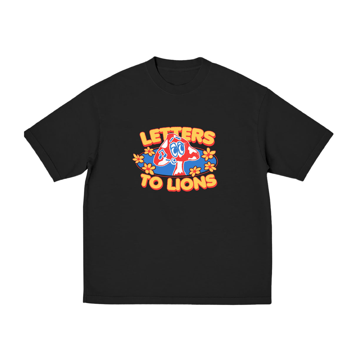 Mushy Logo Tee | Black