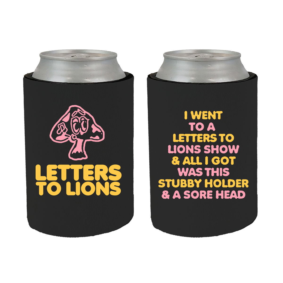 Sore Head Stubby Holder | Black